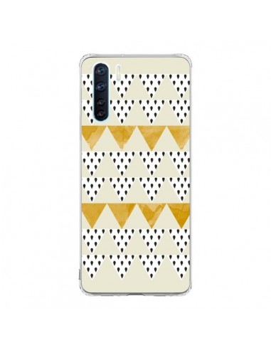 Coque Oppo Reno3 / A91 Triangles Or Garland Gold - Pura Vida