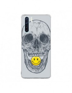 Coque Oppo Reno3 / A91 Smiley Face Tête de Mort - Rachel...