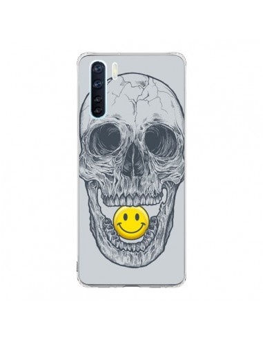 Coque Oppo Reno3 / A91 Smiley Face Tête de Mort - Rachel Caldwell