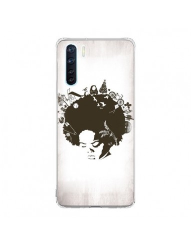 Coque Oppo Reno3 / A91 Childhood Garden Afro - Rachel Caldwell