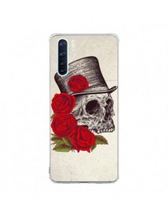 Coque Oppo Reno3 / A91 Gentleman Crane Tête de Mort -...