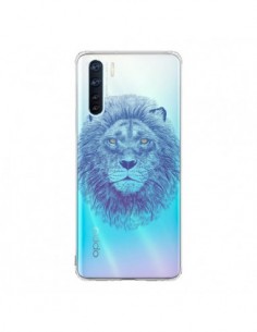 Coque Oppo Reno3 / A91 Lion Animal Transparente - Rachel...