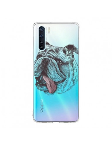 Coque Oppo Reno3 / A91 Chien Bulldog Dog Transparente - Rachel Caldwell