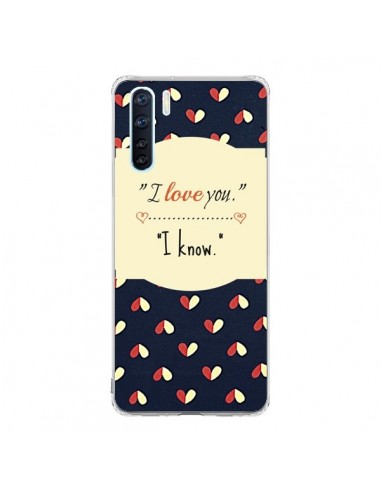 Coque Oppo Reno3 / A91 I love you - R Delean