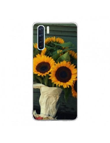 Coque Oppo Reno3 / A91 Tournesol Bouquet Fleur - R Delean