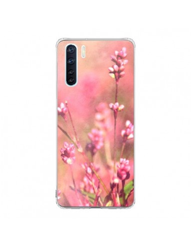 Coque Oppo Reno3 / A91 Fleurs Bourgeons Roses - R Delean