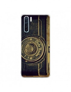 Coque Oppo Reno3 / A91 Appareil Photo Vintage Vieux - R...