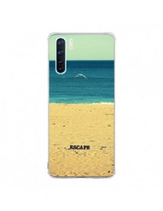 Coque Oppo Reno3 / A91 Escape Mer Plage Ocean Sable...