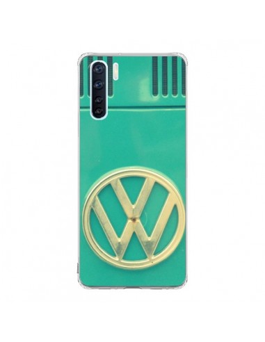 Coque Oppo Reno3 / A91 Groovy Van Hippie VW Bleu - R Delean