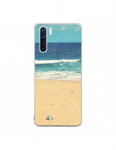Coque Oppo Reno3 / A91 Mer Ocean Sable Plage Paysage - R...