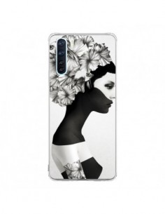 Coque Oppo Reno3 / A91 Marianna Fille Fleurs - Ruben...
