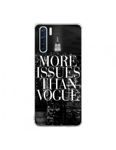 Coque Oppo Reno3 / A91 More Issues Than Vogue New York - Rex Lambo