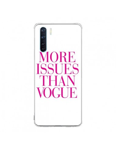 Coque Oppo Reno3 / A91 More Issues Than Vogue Rose Pink - Rex Lambo