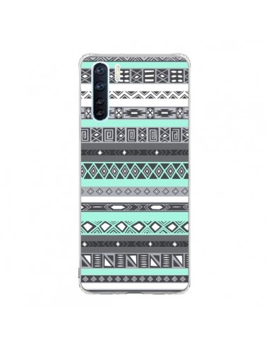 Coque Oppo Reno3 / A91 Azteque Aztec Bleu Pastel - Rex Lambo