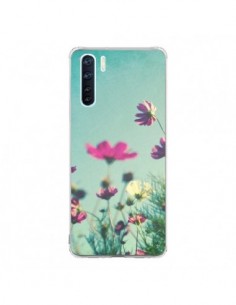 Coque Oppo Reno3 / A91 Fleurs Reach for the Sky - Sylvia...