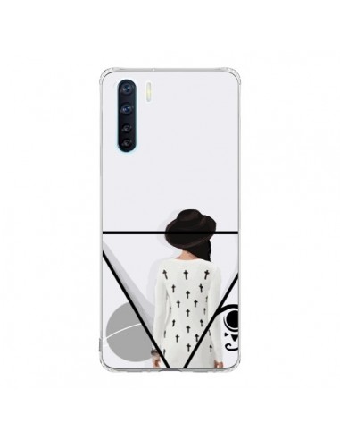 Coque Oppo Reno3 / A91 Confusion Femme Oeil Triangle - Sara Eshak