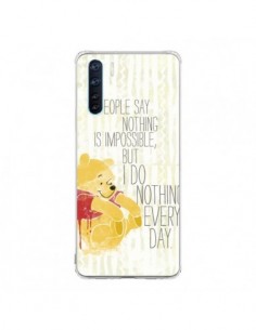 Coque Oppo Reno3 / A91 Winnie I do nothing every day -...