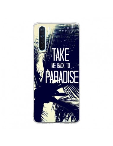 Coque Oppo Reno3 / A91 Take me back to paradise USA Palmiers - Tara Yarte