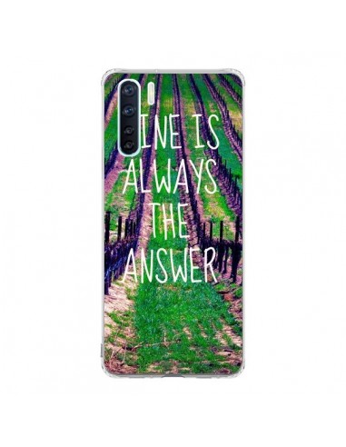 Coque Oppo Reno3 / A91 Wine is always the answer Vin - Tara Yarte