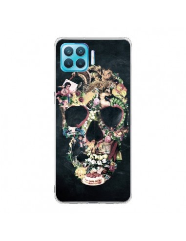 Coque Oppo Reno4 Lite Skull Vintage Tête de Mort - Ali Gulec