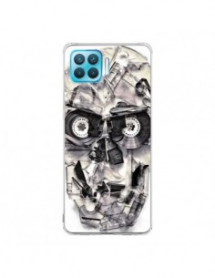 Coque Oppo Reno4 Lite Tape Skull K7 Tête de Mort - Ali Gulec