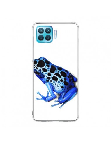 Coque Oppo Reno4 Lite Grenouille Bleue - Annya Kai