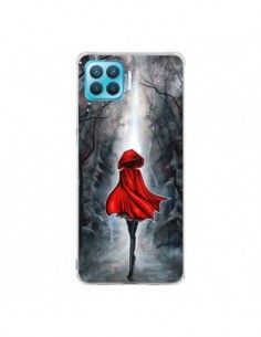 Coque Oppo Reno4 Lite Le Petit Chaperon Rouge Bois -...