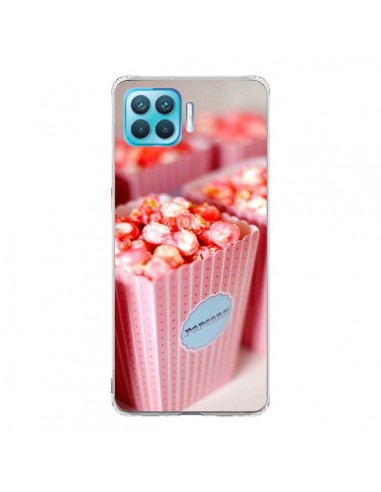 Coque Oppo Reno4 Lite Punk Popcorn Rose - Asano Yamazaki