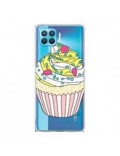 Coque Oppo Reno4 Lite Cupcake Dessert Transparente -...