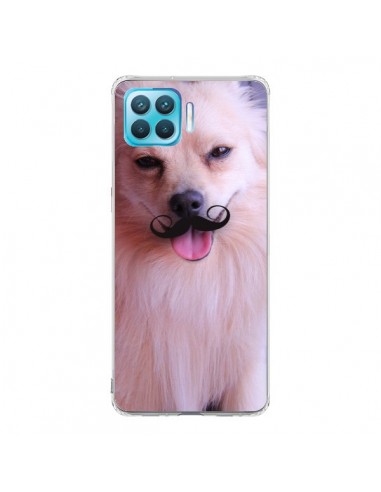 Coque Oppo Reno4 Lite Clyde Chien Movember Moustache - Bertrand Carriere