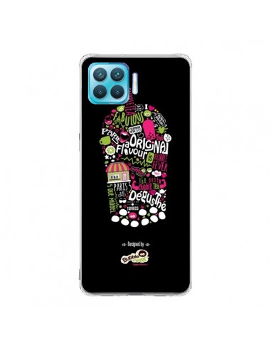 Coque Oppo Reno4 Lite Bubble Fever Original Flavour Noir - Bubble Fever