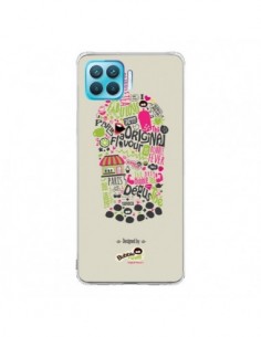 Coque Oppo Reno4 Lite Bubble Fever Original Flavour Beige...