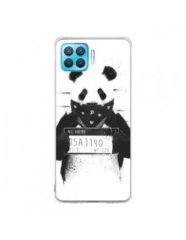 Coque Oppo Reno4 Lite Bad Panda Prison - Balazs Solti