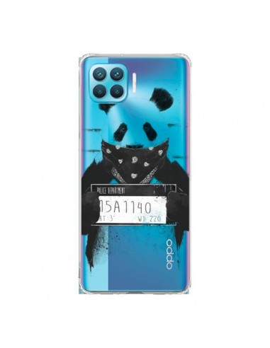 Coque Oppo Reno4 Lite Bad Panda Transparente - Balazs Solti