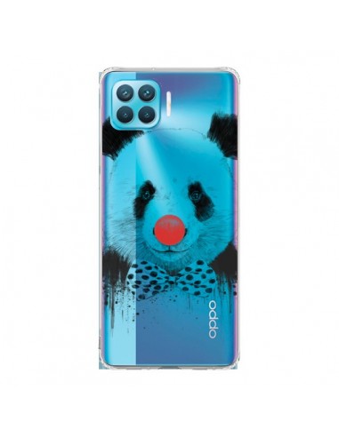 Coque Oppo Reno4 Lite Clown Panda Transparente - Balazs Solti