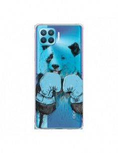 Coque Oppo Reno4 Lite Winner Panda Gagnant Transparente -...