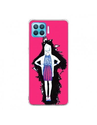 Coque Oppo Reno4 Lite Lola Femme Fashion Mode Rose - Cécile