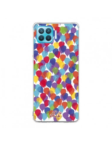 Coque Oppo Reno4 Lite Ballons La Haut - Enilec