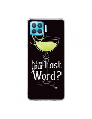 Coque Oppo Reno4 Lite Is that your Last Word Cocktail Barman - Chapo