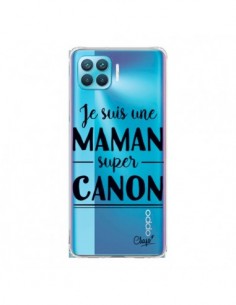 Coque Oppo Reno4 Lite Je suis une Maman super Canon...