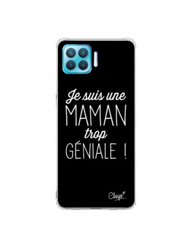 Coque Oppo Reno4 Lite Je suis une Maman trop Géniale - Chapo