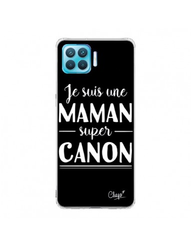 Coque Oppo Reno4 Lite Je suis une Maman super Canon - Chapo