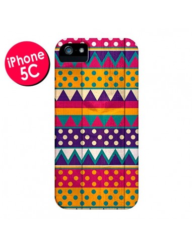 Coque Mexican Triangle Aztec Azteque pour iPhone 5C - Eleaxart