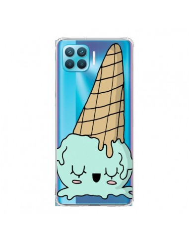 Coque Oppo Reno4 Lite Ice Cream Glace Summer Ete Renverse Transparente - Claudia Ramos