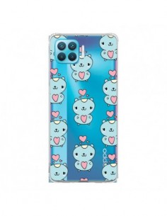 Coque Oppo Reno4 Lite Hamster Love Amour Transparente -...