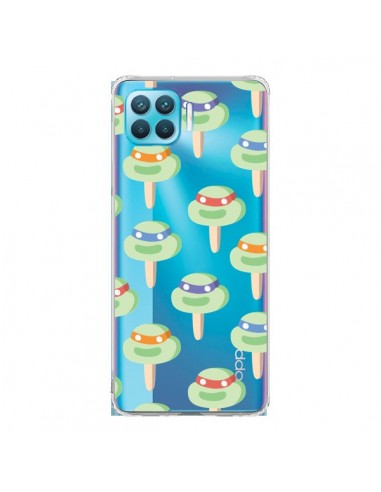 Coque Oppo Reno4 Lite Tortues Ninja Tortle Transparente - Claudia Ramos