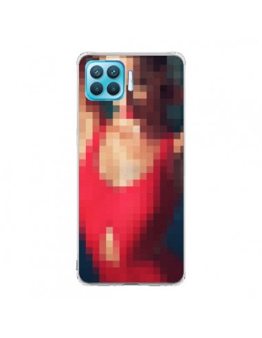 Coque Oppo Reno4 Lite Summer Girl Pixels - Danny Ivan