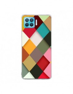 Coque Oppo Reno4 Lite Colorful Mosaique - Danny Ivan