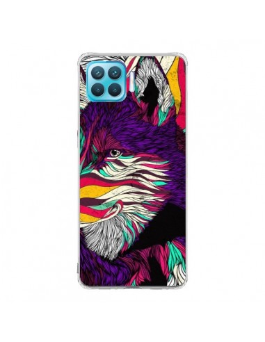 Coque Oppo Reno4 Lite Color Husky Chien Loup - Danny Ivan