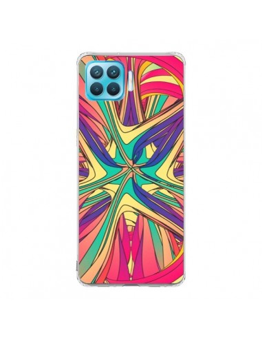 Coque Oppo Reno4 Lite Veins Veines Azteque Vagues - Danny Ivan